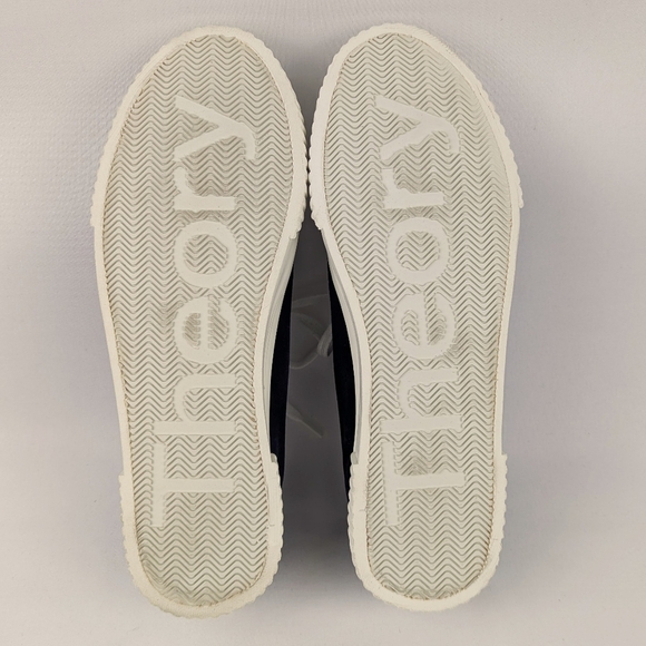 Theory Project Low Top Velvet Platform Sneaker Midnight Blue US 9 EU39 NWOT - Picture 11 of 15